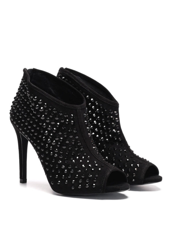 MICHAEL KORS: ankle boots online - Dani open toe studded booties