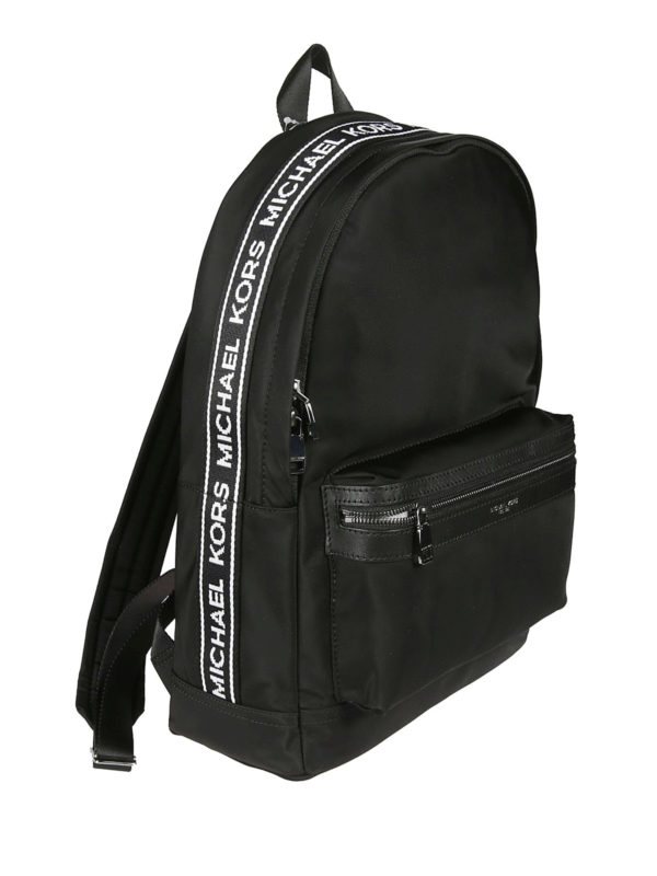 MICHAEL KORS: backpacks online - Black nylon dome backpack