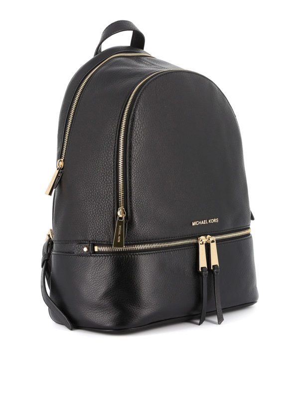 MICHAEL KORS: backpacks online - Rhea black large backpack