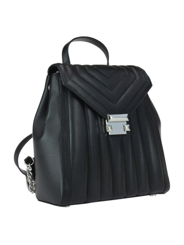 MICHAEL KORS: backpacks online - Whitney medium black backpack