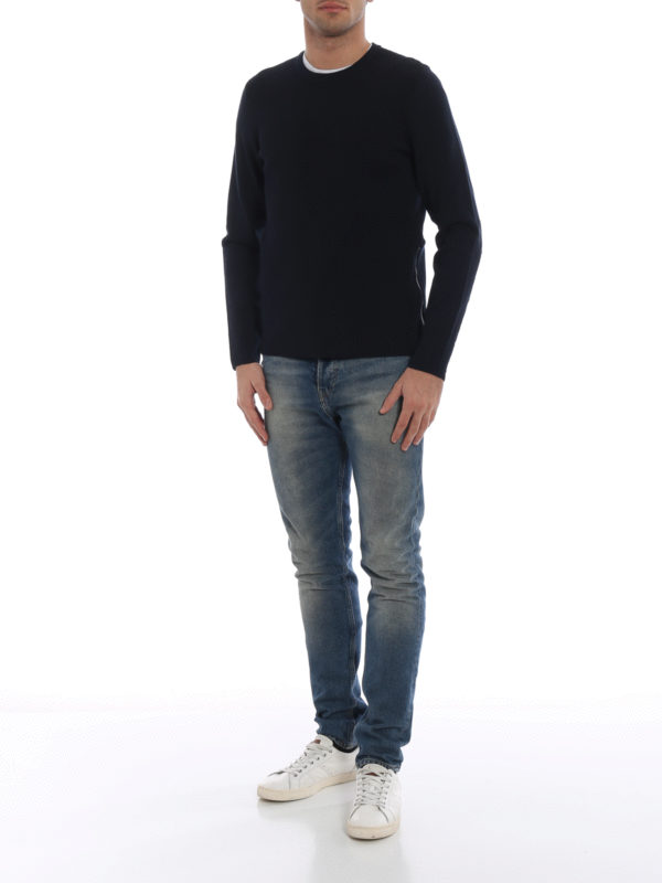 MICHAEL KORS: crew necks online - Viscose blend sweater with side zippers