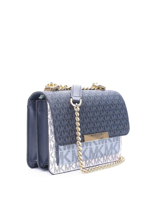 MICHAEL KORS: cross body bags online - Jade extra small blue bag