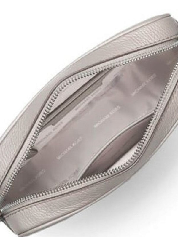 MICHAEL KORS: borse a tracolla online - Borsa a tracolla Ginny media in pelle