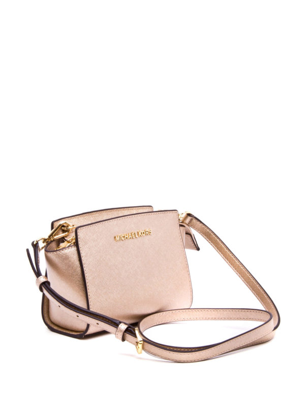 MICHAEL KORS: cross body bags online - Saffiano Selma mini bag