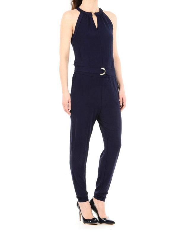MICHAEL KORS: jumpsuits online - Halter neck jumpsuit