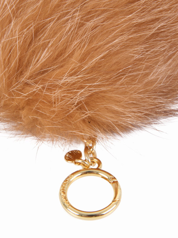 MICHAEL KORS: key holders online - Fur ball key ring