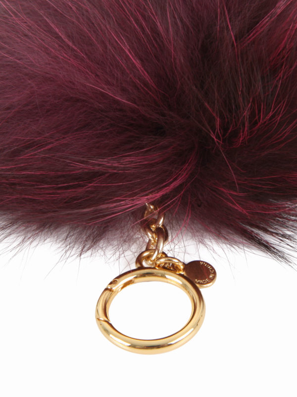 MICHAEL KORS: key holders online - Fur ball key ring