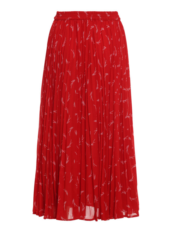 MICHAEL KORS: Knielange und Midi Röcke online - Midirock - Rot