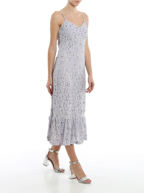 Michael Kors Floral sequined lace dress Women MS08ZMEDUX562