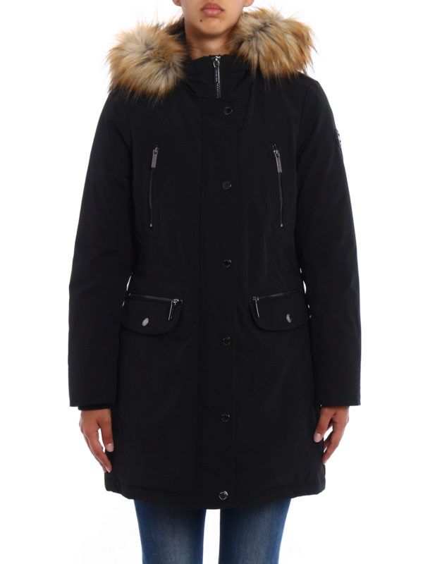 MICHAEL KORS: cappotti imbottiti online - Piumino in tessuto tecnico opaco