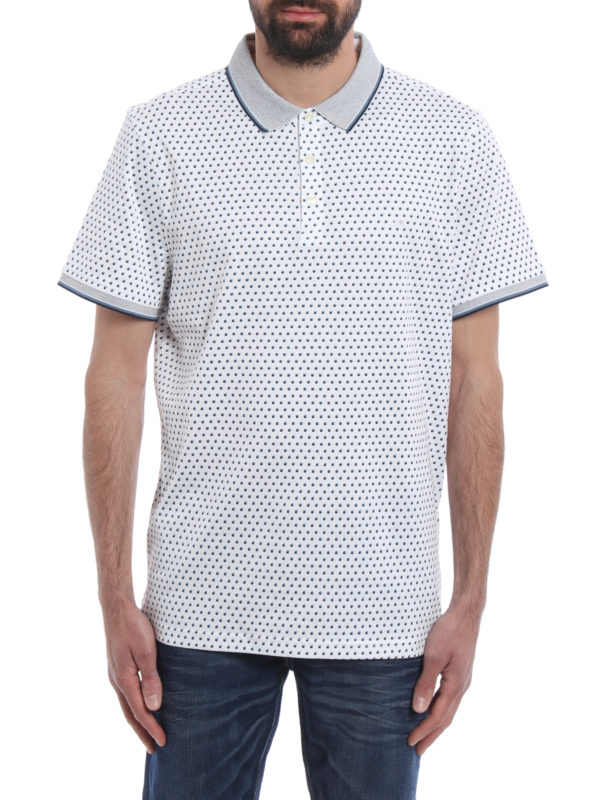 MICHAEL KORS: polo online - Polo in cotone stampato Spring