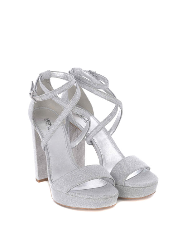 MICHAEL KORS: sandals online - Charlize lurex sandals