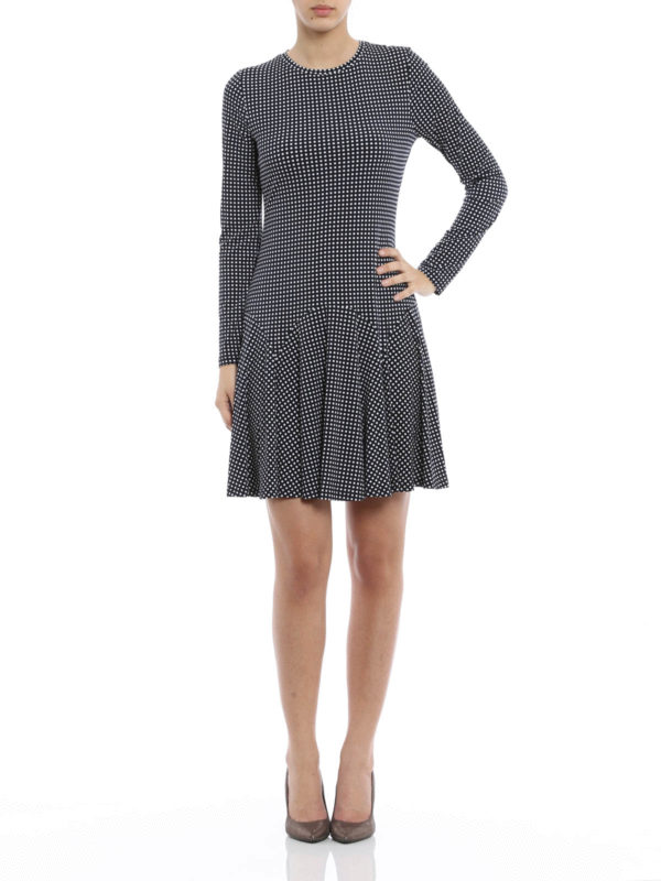 MICHAEL KORS: short dresses online - Micro-square pattern dress