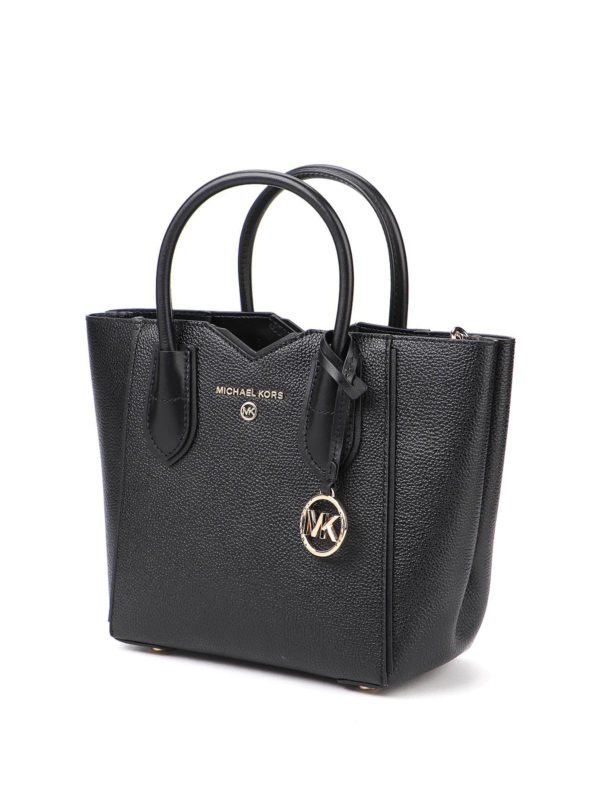 MICHAEL KORS: totes bags online - Mae Messenger small black tote