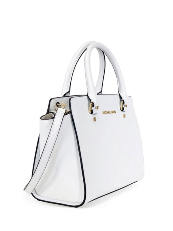 MICHAEL KORS: Bolsos Shopping online - Bolso Tote Selma - Blanco