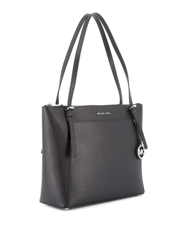Voyager Large Saffiano Leather Tote Bag