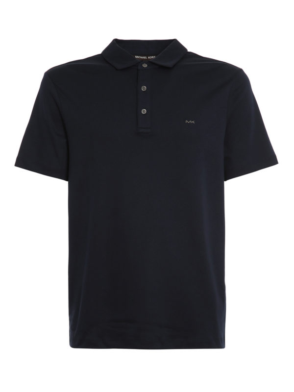 MICHAEL KORS: Polos  - Polo - Bleu Foncé