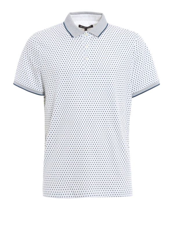 MICHAEL KORS: polo - Polo in cotone stampato Spring