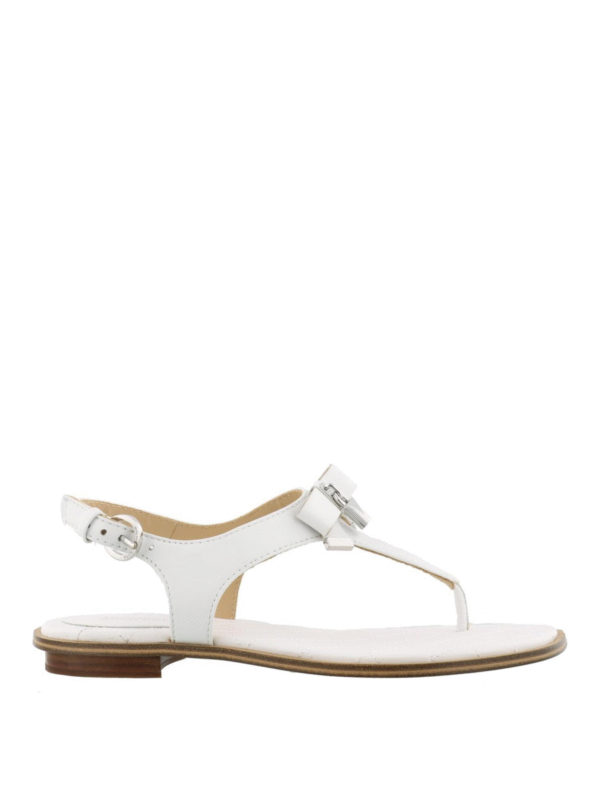 MICHAEL KORS: Sandalen - Sandalen - Weiß