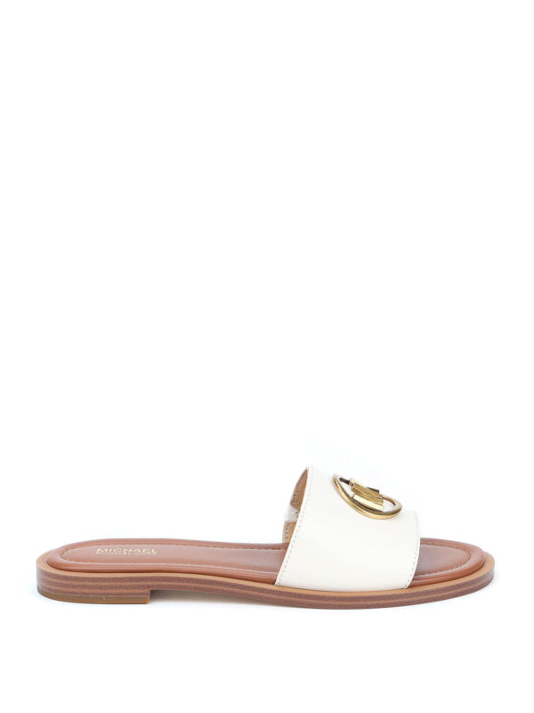 MICHAEL KORS: sandals - Brynn leather slides