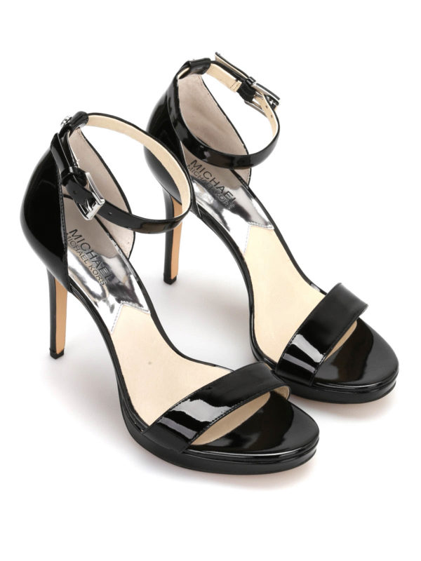 MICHAEL KORS: sandals - Sienna sandals in patent leather