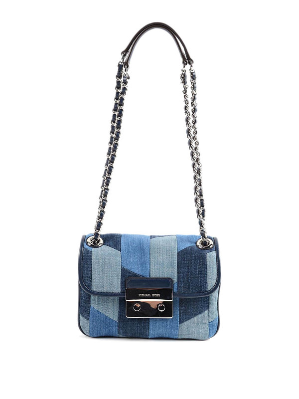 MICHAEL KORS: shoulder bags - Patchwork Sloan small shoulder bag