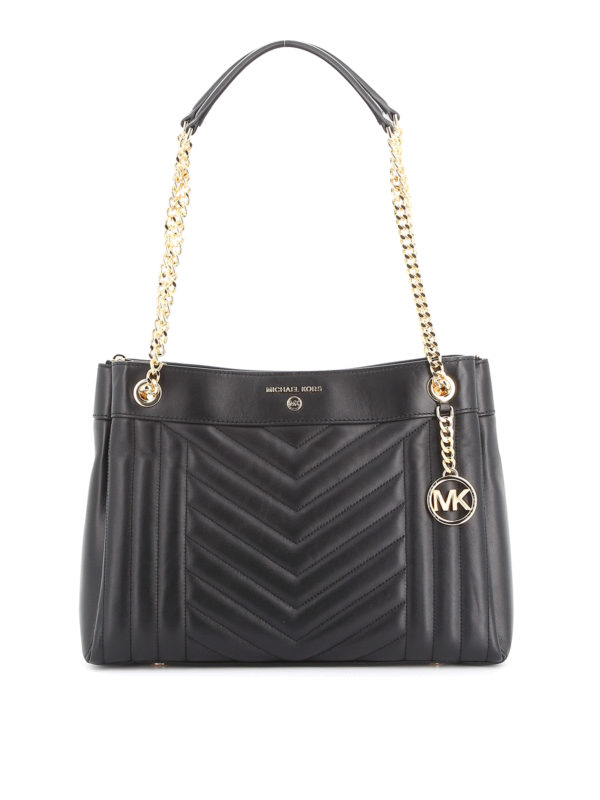 MICHAEL KORS: shoulder bags - Susan medium leather bag