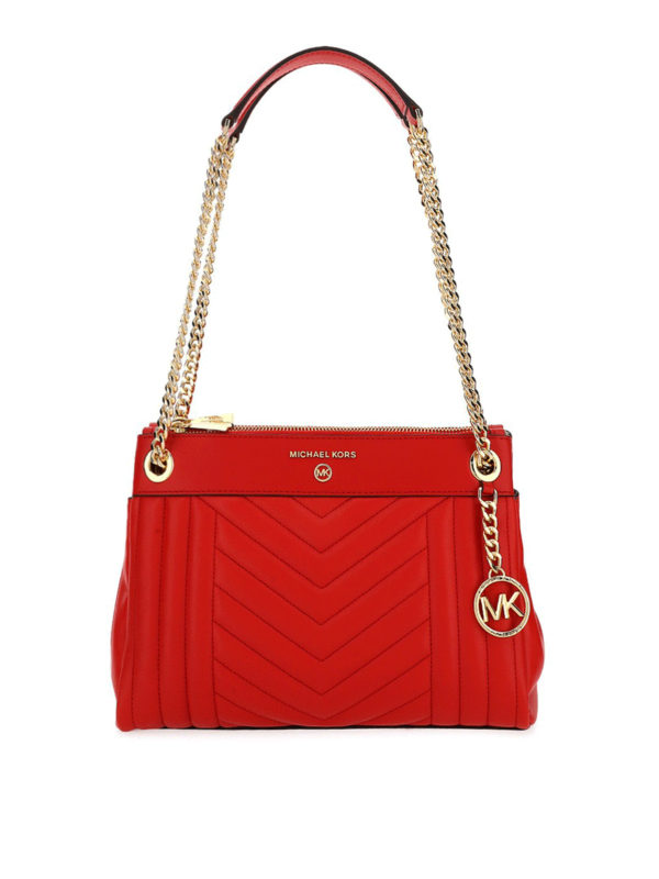 MICHAEL KORS: shoulder bags - Susan small leather bag