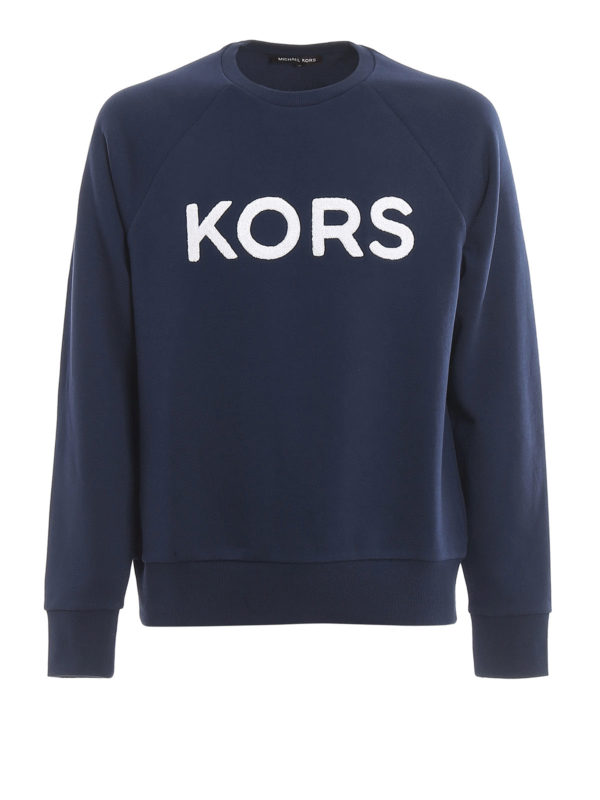 MICHAEL KORS: Sudaderas y suéteres - Sudadera - Azul