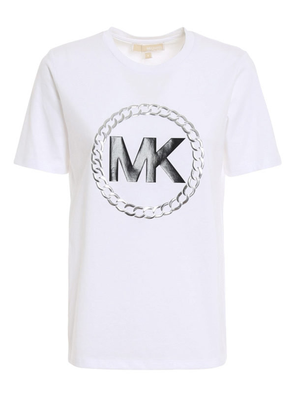 MICHAEL KORS: t-shirts - Chain logo T-shirt