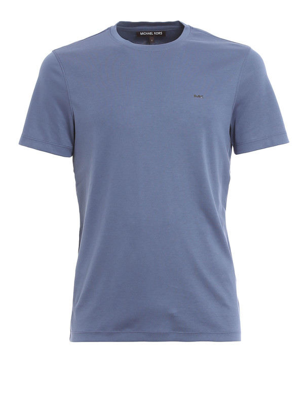 MICHAEL KORS: T-shirts - T-Shirt Fur Herren - Hellblau