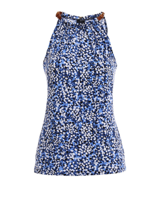 MICHAEL KORS: Tops & Tank tops - Sleeveless floreal print top