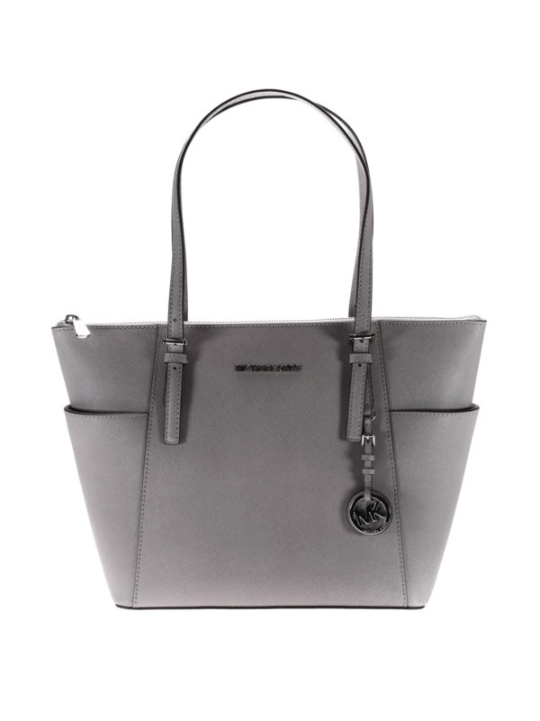 MICHAEL KORS: Sacs à main - Sac Cabas - Gris