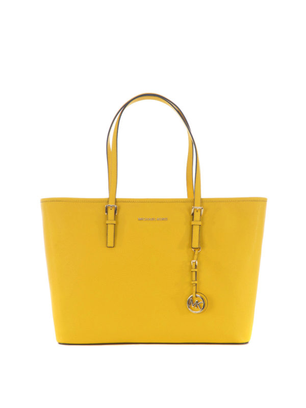 MICHAEL KORS: Handtaschen - Shopper - Gelb