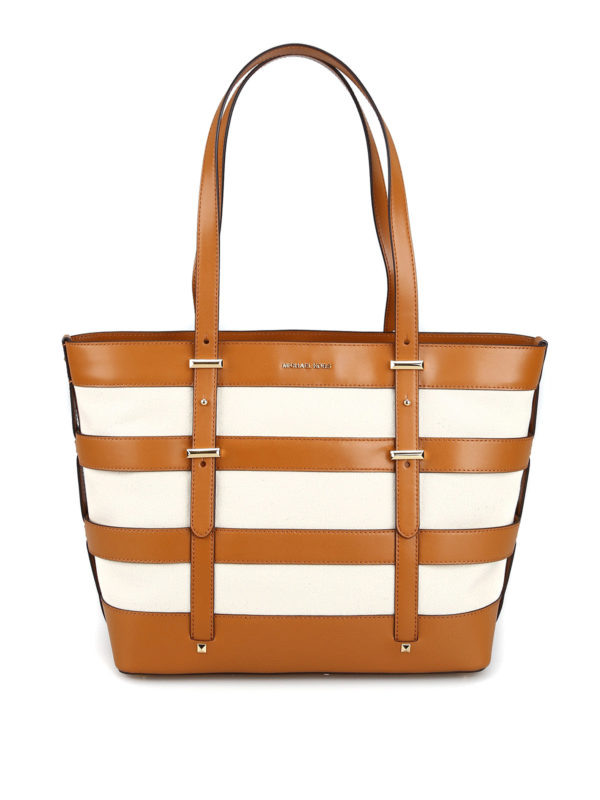 MICHAEL KORS: Handtaschen - Shopper - Braun