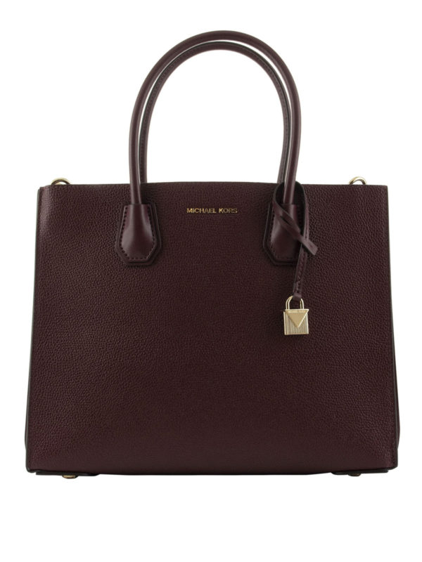 Michael kors mercer on sale oxblood