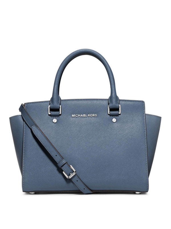 MICHAEL KORS: Handtaschen - Handtasche Selma - Blau