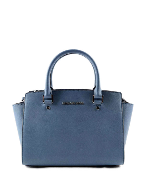 MICHAEL KORS: Handtaschen - Handtasche Selma - Blau