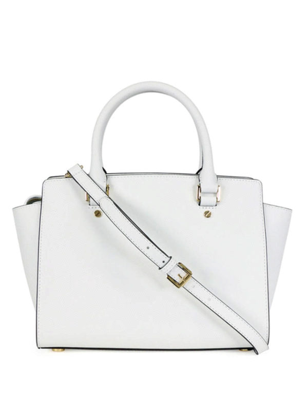 MICHAEL KORS: Bolsos Shopping - Bolso Tote Selma - Blanco