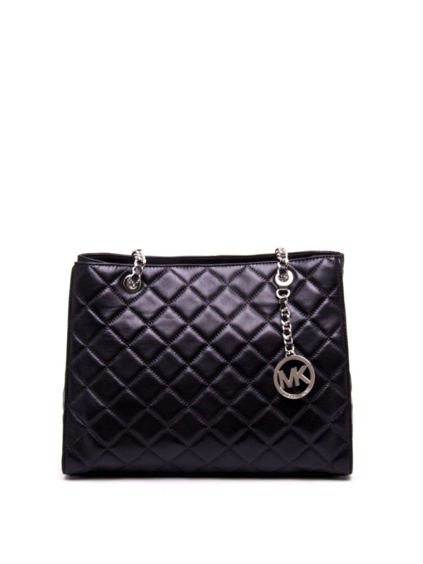 MICHAEL KORS: totes bags - Susannah quilted leather bag