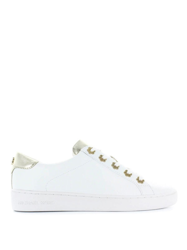 MICHAEL KORS: trainers - Irving leather sneakers