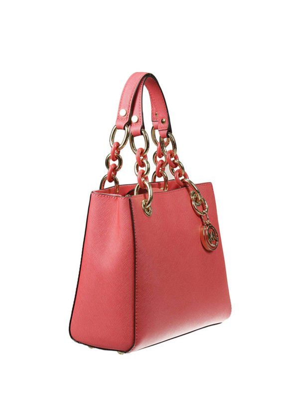 Michael Michael Kors: Schultertaschen online - Schultertasche Cynthia - Hellrot