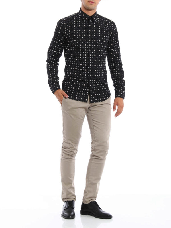 Camisa Negra Para Hombre shop online: GIVENCHY