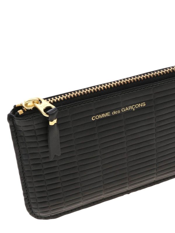 Pochette - Noir shop online: COMME DES GARÇONS WALLET