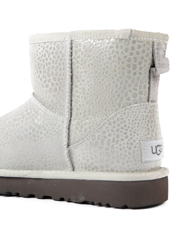 Mini Glitzy grey shiny booties shop online: UGG