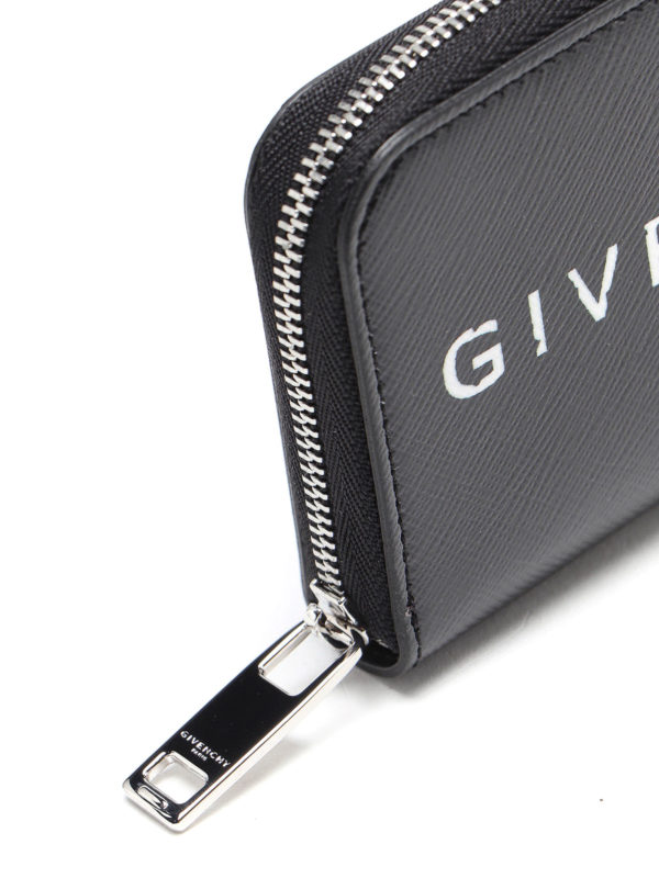 Mini zip-around wallet shop online: GIVENCHY