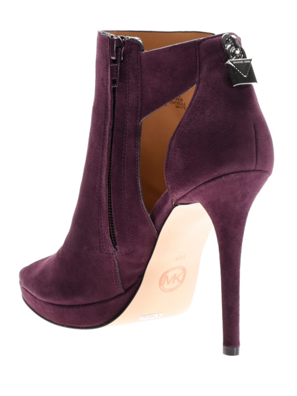 Mira open-toe suede sandals shop online: MICHAEL KORS