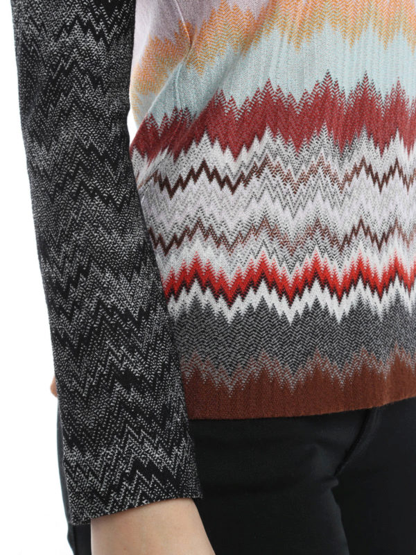 iKRIX MISSONI: Chevron pattern turtle-neck