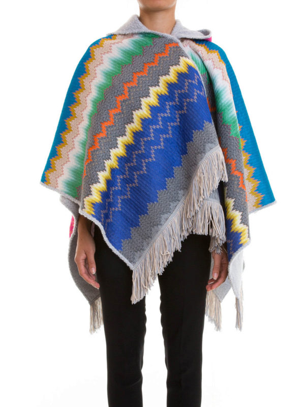 MISSONI: Capes & Ponchos online - Cape & Poncho Fur Damen - Bunt
