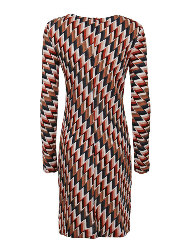 MISSONI: cocktail dresses online - Chevron patterned dress